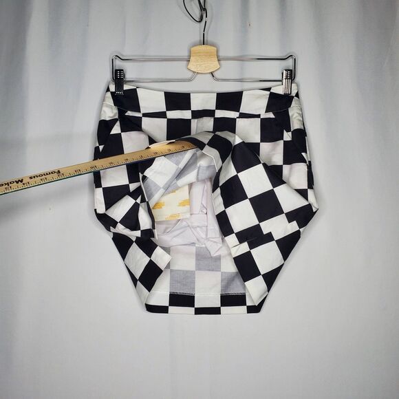 Loudmouth Skort 4 Retro Monochrome Black White - Picture 6 of 9